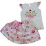 Imagem de Conjunto Festa infantil fem Petit Cherie off rosa