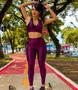 Imagem de Conjunto Fitnes 3D Roupa De Academia Feminino Cirre 3d