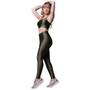 Imagem de Conjunto Fitness Bella Fiore New Zig 3D Top Bojo Removível e Calça Academia Malhar