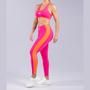 Imagem de Conjunto Fitness Calça e Top para Academia Rosa e Laranja