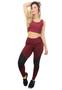 Imagem de Conjunto Fitness calça Legging + Cropped regata