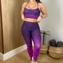 Imagem de Conjunto Fitness Degradê Legging + Top com Bojo