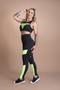 Imagem de Conjunto Fitness Feminino Calça Legging Cintura Alta E Top Tela Moda Treino Academia F7 NEW STYLE