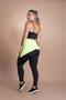 Imagem de Conjunto Fitness Feminino Calça Legging Cintura Alta Recorte e Top Cropped Alcinha Academia Moda Treino F7 NEW STYLE