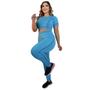 Imagem de Conjunto Fitness Feminino Calça Legging e Cropped Academia