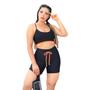 Imagem de Conjunto Fitness Feminino Short e Top Roupa de Academia