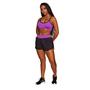 Imagem de Conjunto Fitness Feminino Shorts Duplo + Top Reforçado