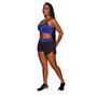 Imagem de Conjunto Fitness Feminino Shorts Duplo + Top Reforçado