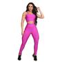 Imagem de CONJUNTO Fitness Feminino TOP ALÇA FINA + Calça LEG BÁSICA Sports Treino Tecido Premium 877