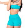 Imagem de Conjunto Fitness Feminino Top e Short Suplex Poliamida