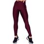 Imagem de Conjunto Fitness Legging Vinho Top3D Poliamida Donna Martins