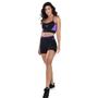 Imagem de Conjunto Fitness Mix Color Lilas Short e Top Academia