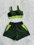 Imagem de Conjunto Fitness Short e Top bojo Removivel Roupa Academia