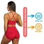 Imagem de CONJUNTO FITNESS SHORTINHO EMPNA BUMBUM E TOP VERMELHO - Tam Único 