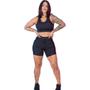 Imagem de Conjunto Fitness Shorts e Top Recortes Poliamida 1061 - Lievi