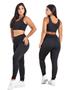 Imagem de Conjunto Fitness Top Alça + Calça Legging Basica  MAG853_902