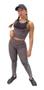 Imagem de Conjunto Fitness Top Com Bojo E Legging Cintura Alta K03