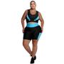 Imagem de Conjunto Fitness Top e Short com bolso PLUS SIZE e SLIM 40 ao 54 Roupa de academia feminino