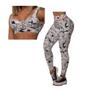 Imagem de Conjunto Fitness Top + Legging Sneakers White Moving