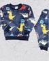 Imagem de Conjunto Fleece Infantil Dinossauros Inverno Frio