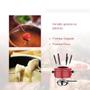 Imagem de Conjunto Fondue Colorstone Médio 10 pçs Serve 6 Pessoas Doce Salgado Euro Home