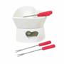 Imagem de Conjunto Fondue Herstal 7pc Branco