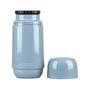 Imagem de Conjunto Garrafa 250ml E Pote Leite Em Po Azul Sanremo