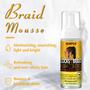 Imagem de Conjunto Goiple Braid Mousse & Edge Control para Cabelos Pretos