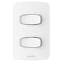 Imagem de Conjunto Gracia 4X2 2 Interruptor Simples Horizontal Alumbra
