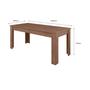 Imagem de Conjunto Grecia 185x84cm com 8 Cadeiras