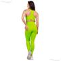 Imagem de Conjunto Grife Feminino Fitness Top C Bojo Leg Empina Bumbum