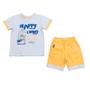 Imagem de Conjunto Happy Living  Infantil Menino Camiseta e Bermuda Sarja - Have Fun