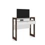 Conjunto Home Office com Escrivaninha, Armário Baixo 2 Portas e Armário Alto 5 Prateleiras Espresso - Espresso Móveis Imagem de Conjunto Home Office com Escrivaninha, Armário Baixo 2 Portas e Armário Alto 5 Prateleiras Espresso