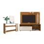 Imagem de Conjunto Home Theater e Bancada Hans Naturale Off-White