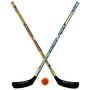 Imagem de Conjunto Hóquei Juvenil Franklin - 2 Stick e 1 Bola - NHL Licenciada