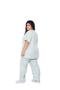 Imagem de Conjunto Hospitalar Plus Size Pijama Gola V Enfermagem 2 Peças Manga Curta Ph