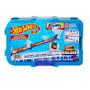 Imagem de Conjunto Hot Wheels Track Builder Caixa Pequena De Acrobacias Ice Crash Com Carrinho Mattel