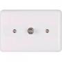 Imagem de Conjunto Ilumi 4X2 Branco Com Placa(1Tomada Coaxial) 2553