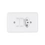Imagem de Conjunto Ilumi 4X2 Branco Com Placa(2Simples+Tomada 10A) 20210