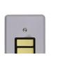 Imagem de Conjunto Ilumi Cinza Com Placa 2 Simples - 1318
