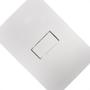 Imagem de Conjunto Ilumi I9-Inove Branco Com Placa 1 Simples 10A. - 9417