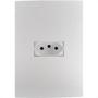 Imagem de Conjunto Ilumi I9-Inove Branco Com Placa 1 Tomada 20A. - 94141