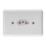 Imagem de Conjunto Ilumi Stylus Branco Com Placa 1 Tomada 2P+T. 20A. - 20141