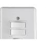 Imagem de Conjunto Ilumi Stylus Branco Com Placa 2 Simples + Tomada 2P+T. 20A. - 20211