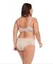 Imagem de Conjunto IMI Lingerie Sem Bojo Em Microfibra E Renda Plus Size Betânia Bege