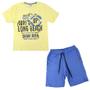 Imagem de Conjunto Inf Masculino Milk Shake Kids Amarelo - MSK242