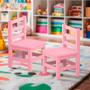 Imagem de Conjunto Infantil 2 Cadeiras Com Encosto Rosa Taron Shop Jm