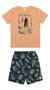 Imagem de Conjunto infantil alakazoo menino paradise laranja