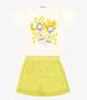 Imagem de Conjunto Infantil Blusa Com Saia Trick Nick Verde