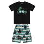 Imagem de Conjunto infantil blusa com shorts rovitex kids